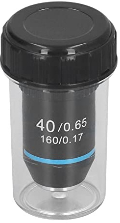 YWBL-WH Lenti Oggettiva Al Microscopio a Acromatico 40x con Ingrandimento Elevato, Obiettivo più Luminoso e più Chiaro, Design Automatico per Forniture di Microscopi Composti, Strumenti, Distanza di
