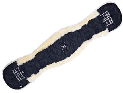 QSTDGVPW Sangle D'entraînement avec Design Profilé, Sangle de Selle Anglaise, 55cm
