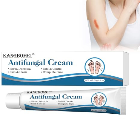 Crème Antifongique Pied et Mycose Peau – Soin Topique pour Pied, Aine, Aisselle et Plis – Confort, Formule Apaisante et Hydratante – 20G