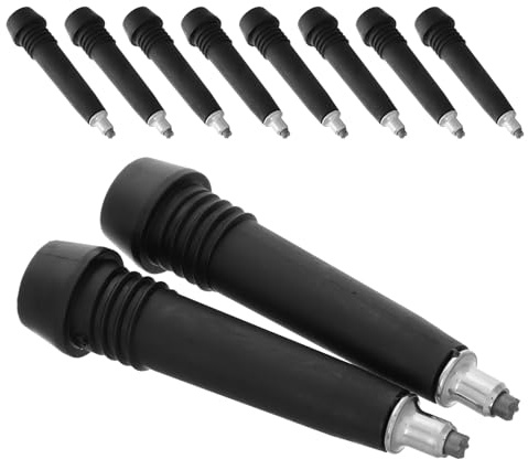 Sosoport 10pezzi Bastoncini Da Trekking in Carburo Di Tungsteno Punte Di Ricambio Per Trekking Arrampicata e Passeggiate Accessori Per Bastoncini Da Escursionismo