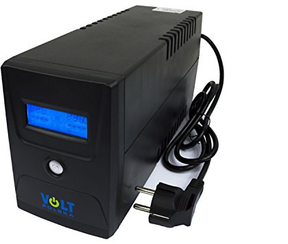 Volt USV oavbruten strömförsörjning (Micro UPS 600/360 W 7 Ah)