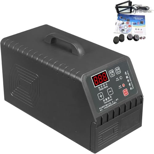 Digital Photosensitive Seal Machine, Flash Stamp Portrait Making Machine, with Digital Voltage Display, Intelligent Exposure Energy Adjustable, for Cartoon Stamps, Wedding Seals, DIY Crafts