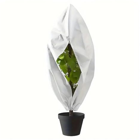 Andningsbar Vinteröverdrag For Växter Skydd Mot Frost For Ute Krukor Citrusträd Olivbuskar Buskar(Blanco,1.4m*2m)