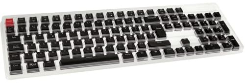 Glorious PC Gaming Race Compatible ABS Keycaps - 105 St., Schwarz, ISO, PT-Layout