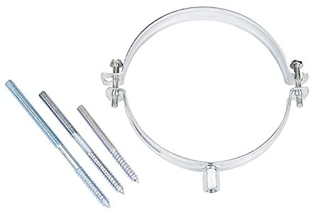 DTZ Support pour tuyau de poêle - Galvanisé (140 mm)