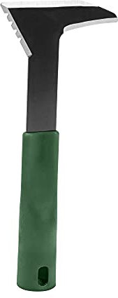 Steuber Rascador de juntas con mango para mango telescópico Steuber de acero, 22 x 10 cm, color verde y amarillo