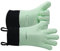 GEEKHOM Silikon Ofenhandschuhe Hitzebeständige Silikon Ofenhandschuhe BBQ Handschuhe Wasserdicht Küchenhandschuhe für Barbecue Grillen Weber Mikrowelle, rutschfeste Ofenhandschuhe mit Fingern,