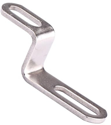 Support de montage d'échappement moto - Collier silencieux en forme de Z, Tubes d'échappement silencieux en acier inoxydable Z