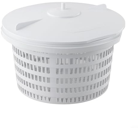 Repuesto de cesta de skimmer para piscina, recolector de desechos de piscina sobre el suelo, construcción de plástico, capacidad de 15 litros, diámetro de tapa de 19 cm, acabado blanco, compatible