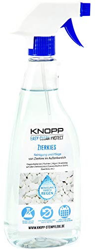 KNOPP Zierkies, Zierkiesreiniger + Versiegelung, Flechtenentferner, Grünbelagentferner, gebrauchsfertig, 500ml Sprüher