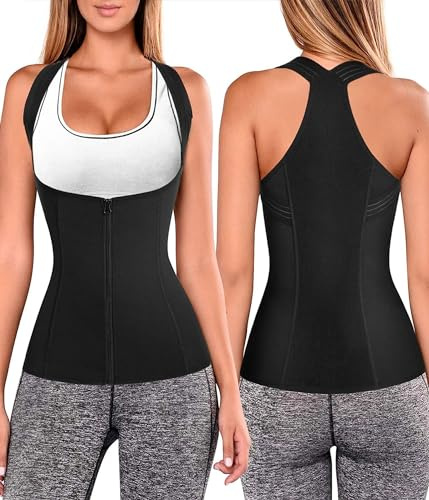 URSEXYLY Women Back Braces Posture Corrector Waist Trainer Vests Tummy Control Body Shapers for Spinal Neck Shoulder and Upper Back Support (3XL, Black)