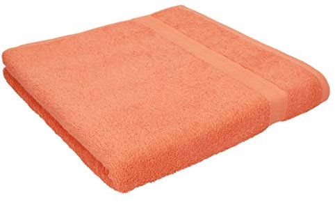 Betz Handtuch Premium 100% Baumwolle Größe 50 x 100 cm Gesicht- Hände- Körper- Handtuch (blutorange)