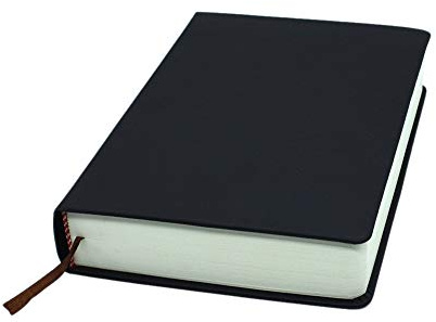 Earnmore Cuaderno en blanco A5 de cuero de cubierta dura grueso cuaderno de bocetos 660 páginas, 80 g/m² para bocetar escritura cuaderno liso