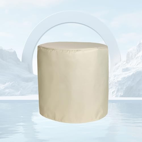 ATYUJKB Impermeable Fundas para Muebles de Jardín Exterior 50x75cm, 420D Cubierta de Mesa de Jardín, Cubiertas de Muebles de Ratán de Tela, Funda Protectora para Muebles Exterior Impermeable