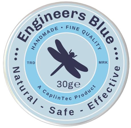 CaplinTec Engineer’s Blue Paste Marker Ink | High-Precision Surface Contact Marking | Ideal for Toolmaking & Assembly Set | Tools for Accurate Fitment in Engineering & Mechanical Work (30g)