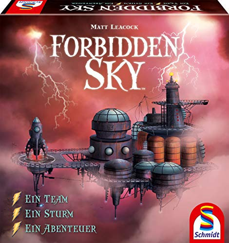 Schmidt Spiele 49348 Forbidden Sky, 3D Strategiespiel, bunt