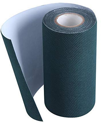 DEWIN Klebeband für Kunstrasen,Kunstrasen Klebeband Selbstklebend kunstrasentape Naht Verdichtetem für Gras Turf Rasen Teppich Garten (5m x 15cm)