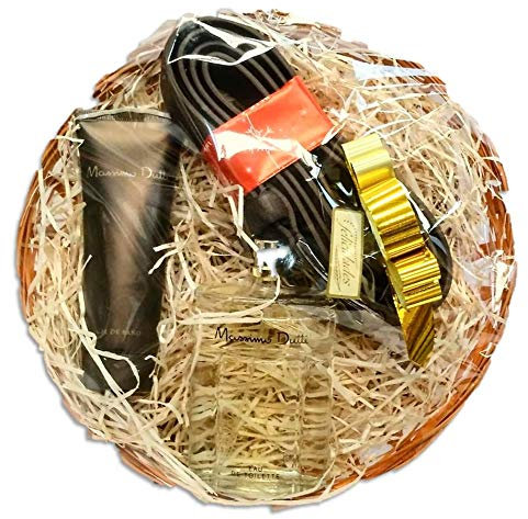 MASSIMO DUTTI CESTA COLONIA 100 SIN TAPON + GEL + CORREA