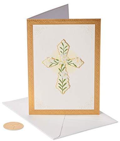 Papyrus Religious Sympathy Card (Deepest Sympathy)