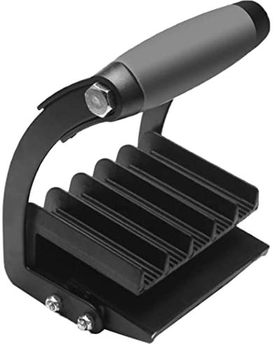 BUZIFU Lève-Planche Fer Noir Lève-Plaque de plâtre Ergonomique Gorilla Gripper Panneau de Support de Plaque de Support Plaques de préhension pour Le Levage Pratique de Panneaux Contreplaqué