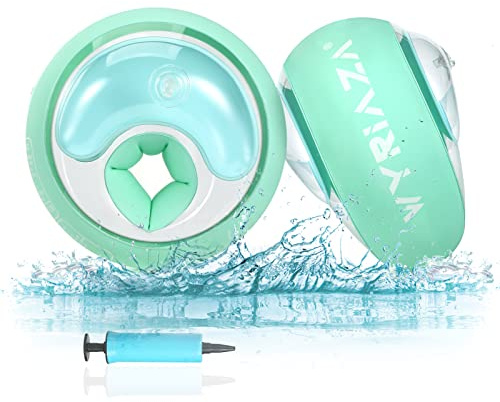 WYRIAZA Arm Floaties for Kids 1-3 Yrs - Toddler Arm Floaties for Pool 13-44 lbs Baby Swimmies Inflatable Arm Children Arm Floats Water Wings with 3-Chambers Independent Safety System(XS)