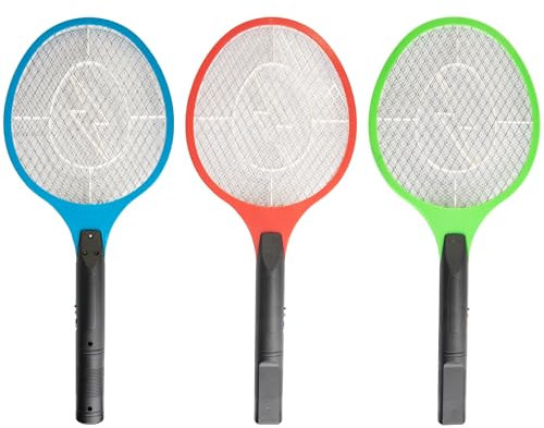 49cm Electric Mosquito Swatter - Fly Zapper Racket - Fly Killer Racket - Bug Zapper, USB Rechargeable - Insect Killer Catcher for Idoor/Outdoor,Home, Camping Pest