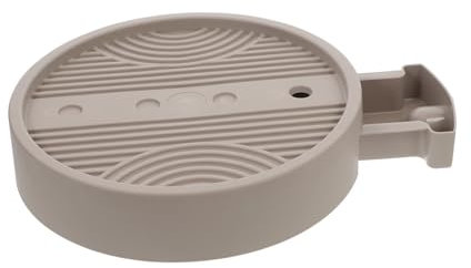 Yardenfun Carrello Portafiori Mobile con Vassoio Rotondo E -Acqua