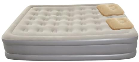 Twin Air Bed med inbyggd pump, Twin Air Bed med inbyggd pump Spränga | Camping uppblåsningsmadrass Twin Blow Up Uppblåsande luftmadrass för golv Vardagsrum Gästtält Vandring Camping Utetält