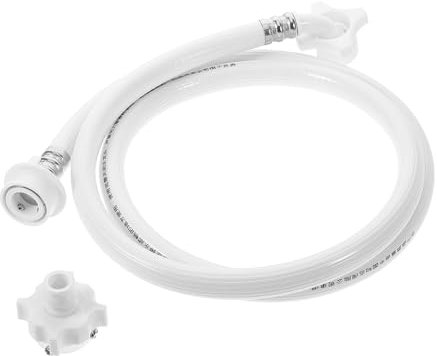 FOYTOKI Tubo Di Ingresso Acqua Lavatrice Flessibile Con Connettore Per Lavatrici Portatili Wc Progettato Per Installazione Facile e Resistenza Alle Perdite