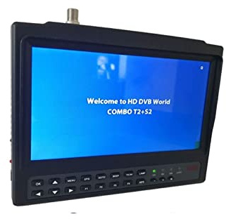 Satfinder KPT-716TS DVB-S2 DVB-T2 Medidor del buscador HD Satélite TELEVISOR Receptor MPEG-4 Modulador Mejor WS-6979 6933