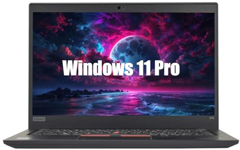 Lenovo ThinkPad X13 Gen 1 Business Laptop, 13,3 pollici FHD Notebook Intel Core i5-10210U, 8 GB RAM, SSD da 256 GB, tastiera giapponese, Windows 11 Pro (ricondizionato)