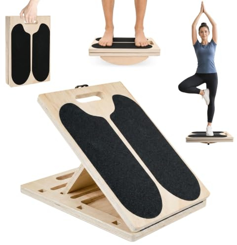 3in1 Extenseur de Mollet en Bois, Planche inclinée, Planche Inclinée Kiné