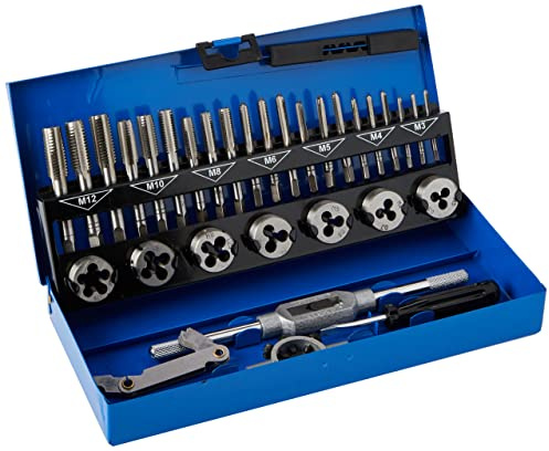 Bluespot 22301 32pce Metric Tap and Die Set (M3-M12)