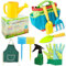 Gartengeräte für Kinder,Gartenspielzeug Set,Spielwerkzeuge für den Strand/Garten,Gartenwerkzeug Set Im Freien,Kids Gardening Tools,Kindergarten Gießkanne,Gießkanne für Kinder