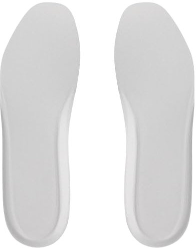 Endoto Einlegesohlen für Alexander McQueen Schuhe, Ersatz-Einlagen für Herren (1 Paar, 39 EU, Weiß)