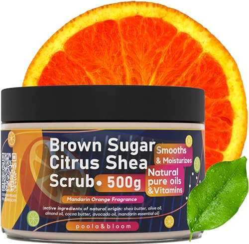 Scrub Corpo Cioccolato Gommage Corpo Esfoliante con Burro di Karité e Cacao Idratante e Nutriente Esfoliazione Delicata per Pelle Liscia Radiosa 500g di Benessere Naturale
