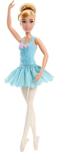 Disney Princess Toys, Ballerina Cinderella Doll, Poseable Ballet Toy