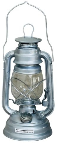 Bilva Houseware 10 Hurricane Storm Lantern with Adjustable Wick, Paraffin Hurricane Lantern