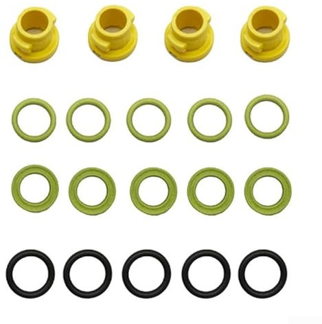 High-Pressure Cleaning Machine Seal Ring Set,For 2.880-001.0 Seal Rin, Nylon Seal Ring Kit For Car Washing Machines Brush Water Pipe Connections