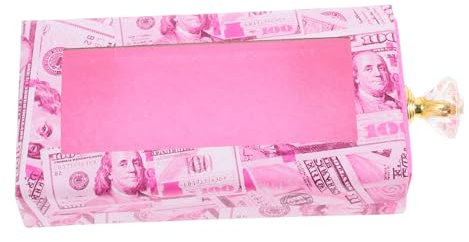 OSOLADY 1 Pz Scatola Portaciglia con Scatola per Rectangolare con Finestra Trasparente per Personale