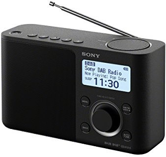 Sony XDR-S61D Portable Digital Radio - Black