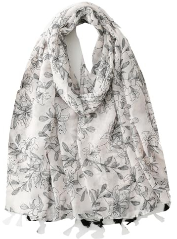 Ecroon Dam stola scarf huvuddukar halsduk festlig stola sommar halsduk solskydd halsduk för sandstrand