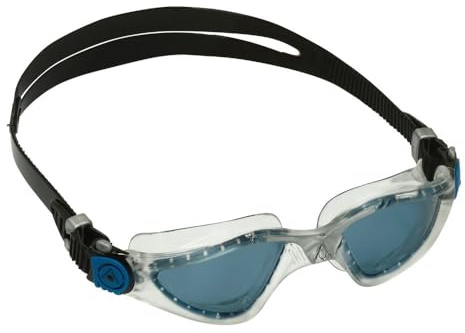 Aquasphere Kayenne - Adult swimming, triathlon and open water goggles with UV protection, silicone seal, 180° vision, anti-fog lenses for men and women,