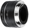 JJC Tubo di prolunga macro (12 mm + 25 mm) messa a fuoco automatica per fotocamere Canon EF/EF-S obiettivo close-up fotografia macro – anello di estensione corpo copriobiettivo posteriore set
