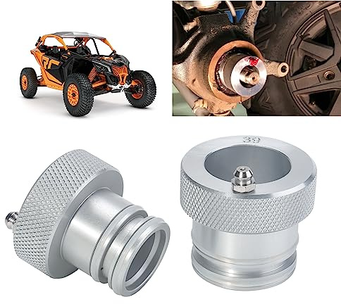 2Pcs Wheel Bearing Greaser Tool 30mm + 39mm Compatible with Can Am Maverick X3/MAX Suitable for UTV ATV Bearings Tool