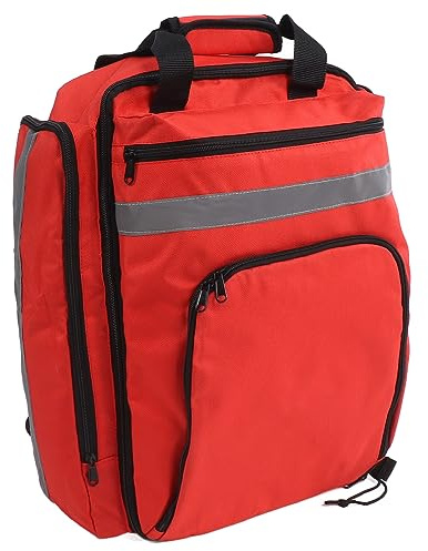 CHICIRIS Mochila de Primeros Auxilios Ajustable Multifuncional, Bolsa de Emergencia Duradera con Gran Capacidad de Almacenamiento para Actividades Al Aire Libre