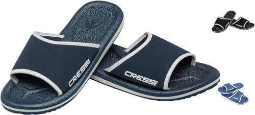Cressi Unisex Lipari Pool Sandals, Blue White, 5 UK