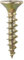 Cogex 85205 Schrauben agglomère PZ Pozidriv, gold, 2 x 4 x 20 mm, 40-teiliges Set
