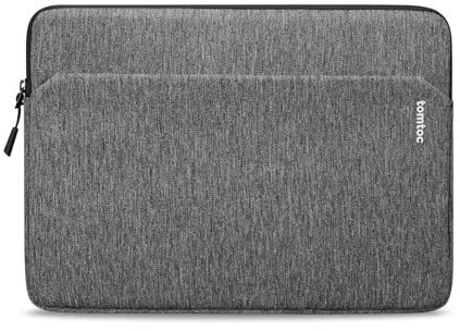 tomtoc Slim Tablet Tasche Hülle für 11 Zoll iPad Air M3 2025 M2 2024 & iPad Pro M4 M2 M1, iPad (A16), 10,9 Generation 10, Galaxy Tab A9+/S9/S9 FE, Sleeve mit Zubehörfach, für Smart/Magic Keyboard