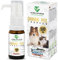 GLOBAL NATUREON® Cannabiu Pets Öl 500 mg (30 ml) auf Lachsölbasis, Beruhigungsmittel für Hunde und Katzen, Tropfen gegen Angst, Stress & für Reise, Naturprodukt für Tiere, ohne Konservierungsstoffe